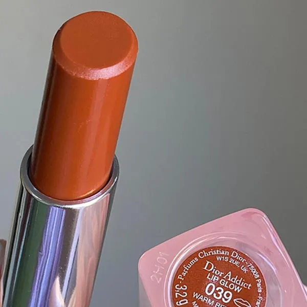 Son Dưỡng Dior Addict Lip Glow 039 Warm Bege Màu Cam Đất