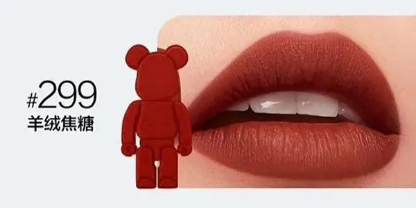 Son Lancôme X Bearbrick L'Absolue Rouge Limited Edition 299 Màu Cam Đất - Son Môi - Vua Hàng Hiệu