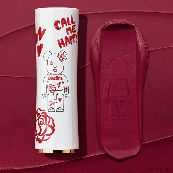 Son Lancôme X Bearbrick L'Absolue Rouge Limited Edition 888 Màu Đỏ Cherry - Son Môi - Vua Hàng Hiệu