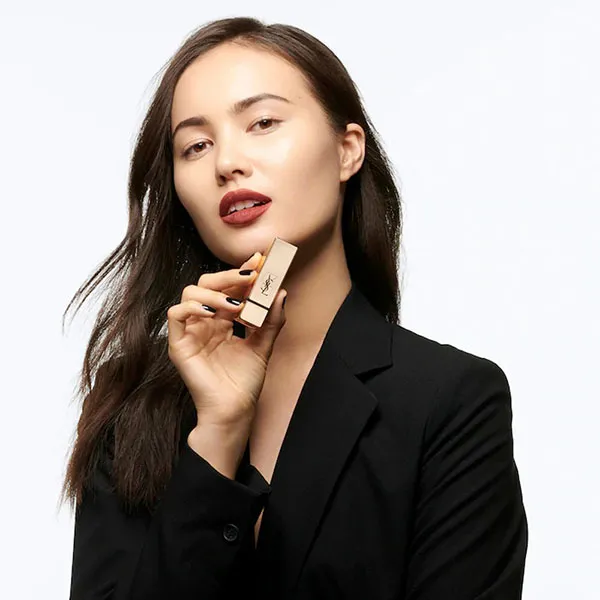 Son Yves Saint Laurent YSL 157 Nu Inatendu Màu Hồng Đỏ Đất