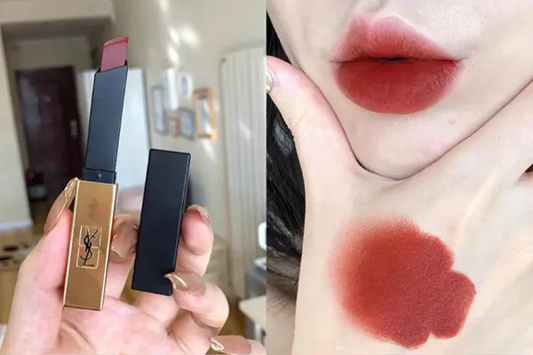Son Yves Saint Laurent YSL Rouge Pur Couture The Slim Lipstick 34 Blasting Terra Màu Đỏ Gạch