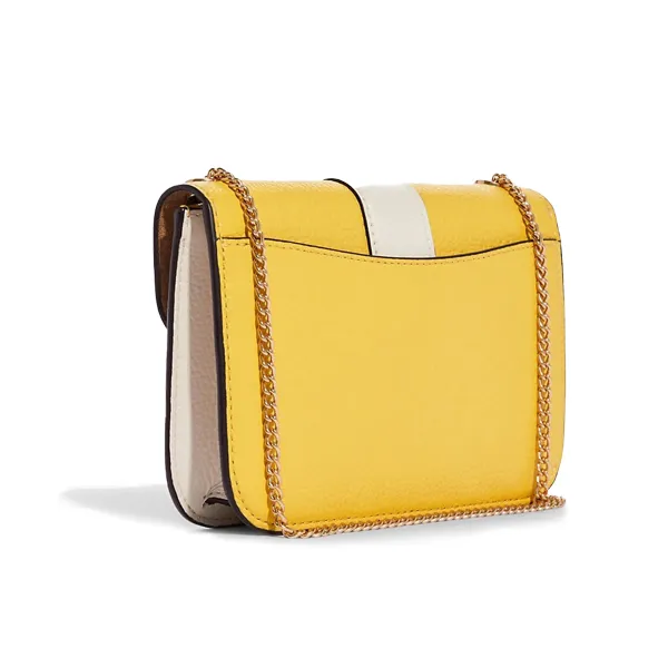 Túi Đeo Chéo Coach Georgie Crossbody Retro Yellow Mix Logo C6440 Màu Vàng - Túi xách - Vua Hàng Hiệu