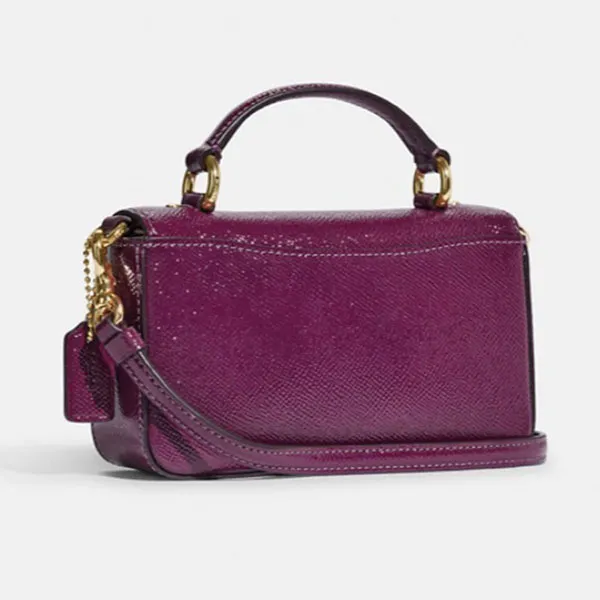 Túi Đeo Chéo Nữ Coach Mini Josie Top Handle Crossbody CE630 Màu Tím