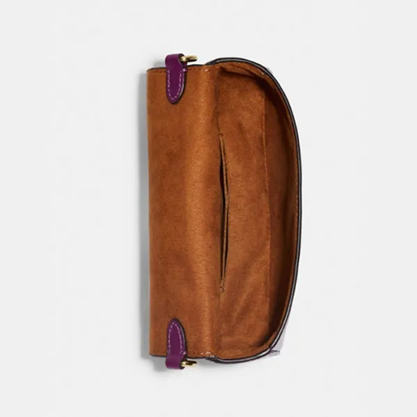 Túi Đeo Chéo Nữ Coach Mini Josie Top Handle Crossbody CE630 Màu Tím