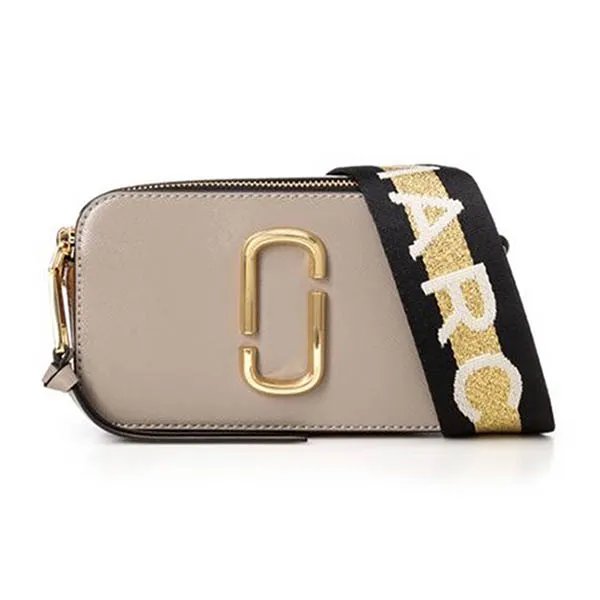 Túi Đeo Chéo Marc Jacobs Borsa The Snapshot M0014146089 Màu Xám Nâu
