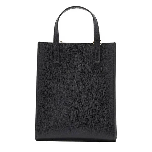 Túi Tote Marc Jacobs Micro Grind Satchel Tote Bag Black H001L03FA22 Màu Đen - Túi xách - Vua Hàng Hiệu