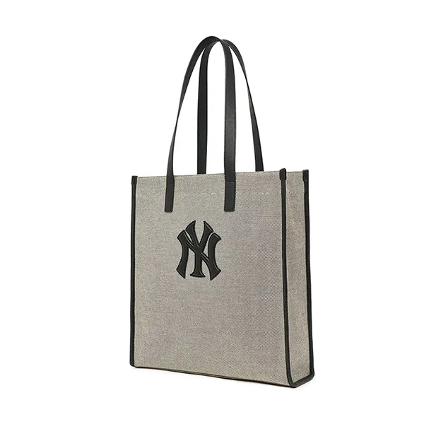 Túi Tote MLB Basic Canvas Vertical Tote Bag New York Yankees 3AORM033N-50BKS Màu Đen