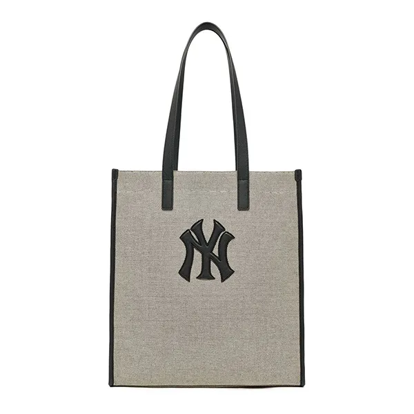 Túi Tote MLB Basic Canvas Vertical Tote Bag New York Yankees 3AORM033N-50BKS Màu Đen