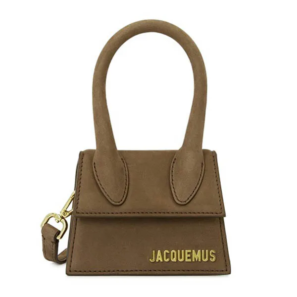 Túi Xách Jacquemus Le Chiquito Mini 213BA001-3066-850 Tote And Shoulder Bag Màu Nâu