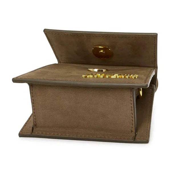 Túi Xách Jacquemus Le Chiquito Mini 213BA001-3066-850 Tote And Shoulder Bag Màu Nâu