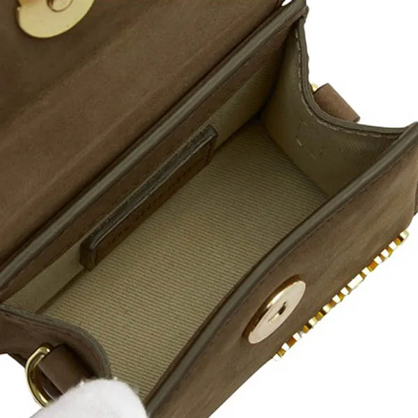 Túi Xách Jacquemus Le Chiquito Mini 213BA001-3066-850 Tote And Shoulder Bag Màu Nâu