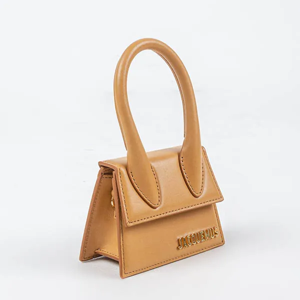 Túi Xách Jacquemus Le Chiquito Mini Bag In Beige 213BA01-213-301170 Màu Be Vàng