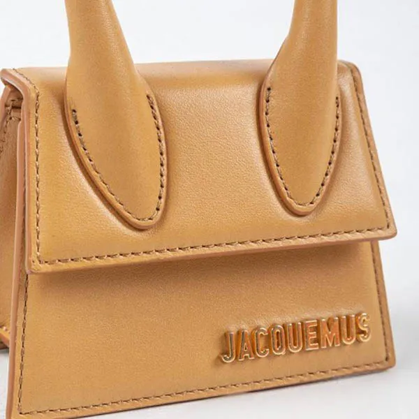 Túi Xách Jacquemus Le Chiquito Mini Bag In Beige 213BA01-213-301170 Màu Be Vàng