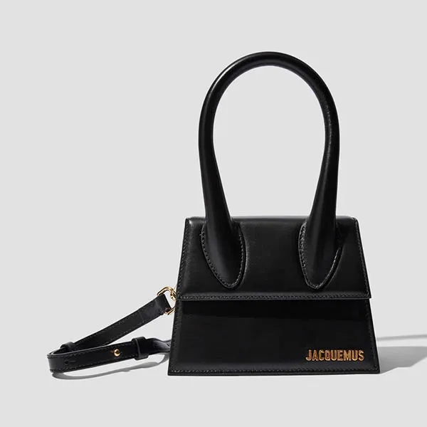 Túi Xách Jacquemus Le Chiquito Moyen 213BA002-3000-990 Black Màu Đen
