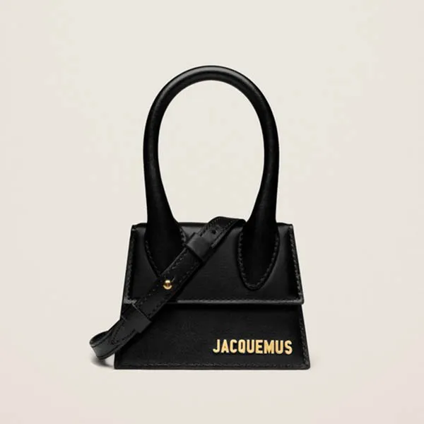 Túi Xách Jacquemus Le Chiquito Signature Leather Mini Handbag 213BA001-3000-990 Màu Đen