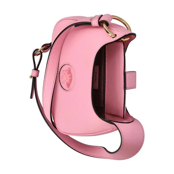 Túi Xách Versace La Medusa Small Leather Hobo Bag Màu Hồng