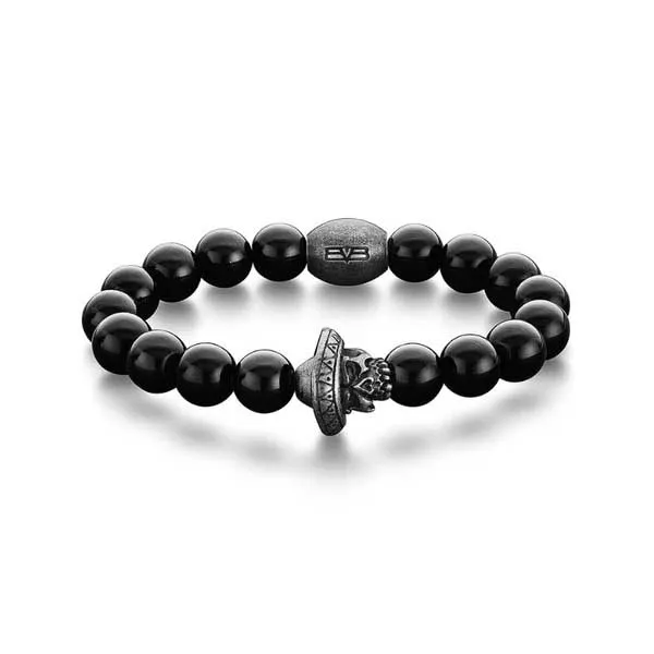 Vòng Đeo Tay Bomberg Black Onyx Bracelet Silver & Black JW-BRCLT-BK.M39.3 Màu Đen