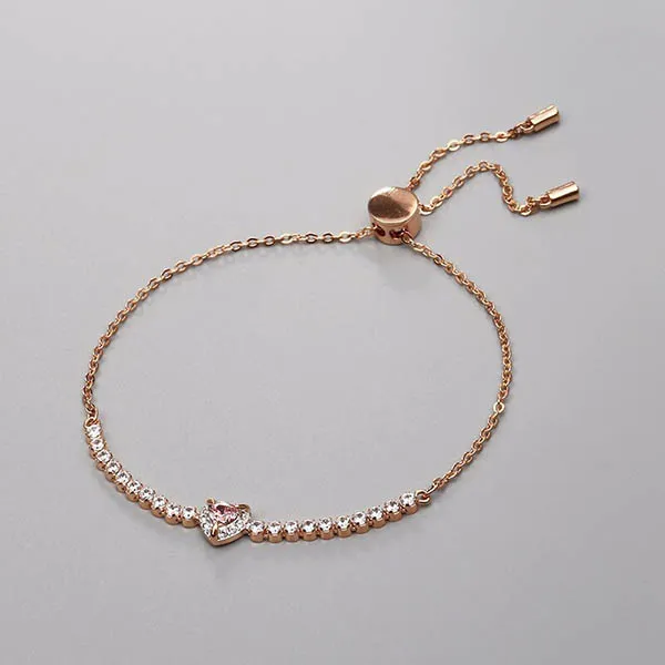 Vòng Đeo Tay Swarovski One Bracelet 5646745 Rose Gold Bracelet & Bangle Màu Vàng Hồng