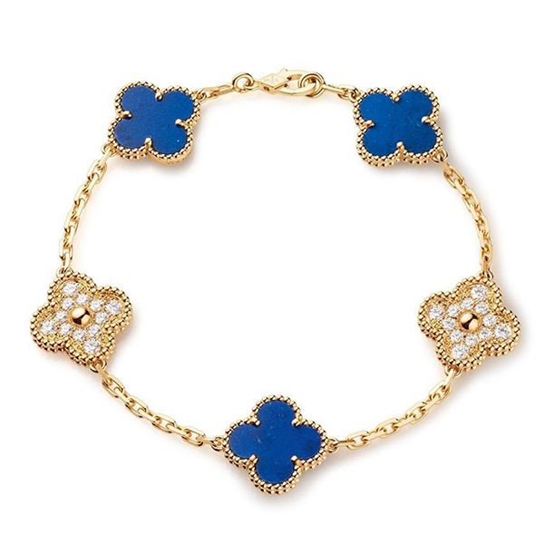 Vòng Đeo Tay Van Cleef & Arpels Vintage Alhambra Bracelet Phối Màu (Chế Tác) - 2