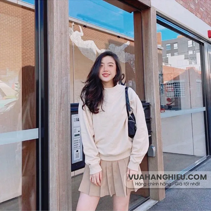 Ảnh Thật Trải Sàn) Sét Đồ Bộ cho Nữ, Sét Bộ Nỉ 2 Da Nữ Thu Đông, Áo Sweater  Mix Chân Váy Nữ Form Rộng_JS899 | Shopee Việt Nam