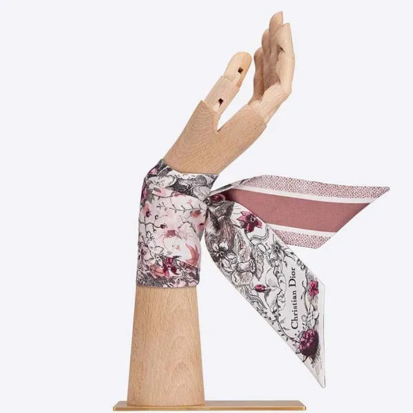Khăn Dior Jardin Magique Mitzah Phối Màu
