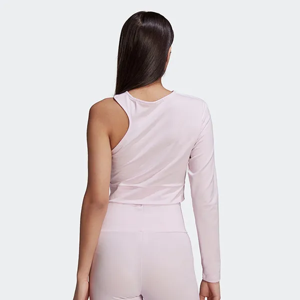 Áo Crotop Adidas Cropped Top Cut-Out HU1644 Màu Hồng Size L - Thời trang - Vua Hàng Hiệu