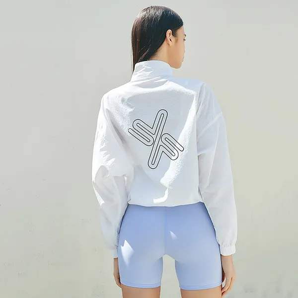 Áo Khoác Gió Xexymix Hiker Crop Windbreaker White Ivory XA5377G Màu Trắng Size M - Thời trang - Vua Hàng Hiệu