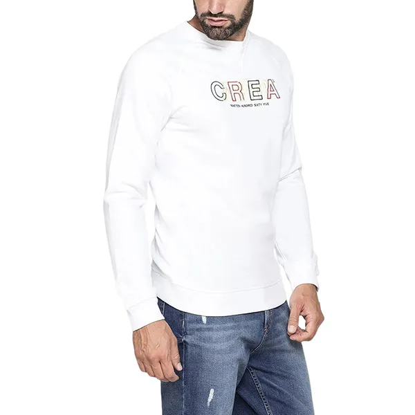 Áo Nỉ Carrera Jeans 805A0043A_54A Màu Trắng Size L