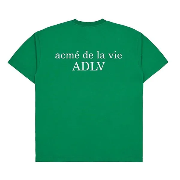 Áo Phông Acmé De La Vie ADLV Tshirt Basic Logo Season2 Màu Xanh Lá Cây - Thời trang - Vua Hàng Hiệu