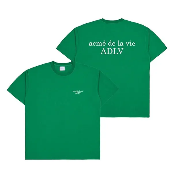 Áo Phông Acmé De La Vie ADLV Tshirt Basic Logo Season2 Màu Xanh Lá Cây - Thời trang - Vua Hàng Hiệu