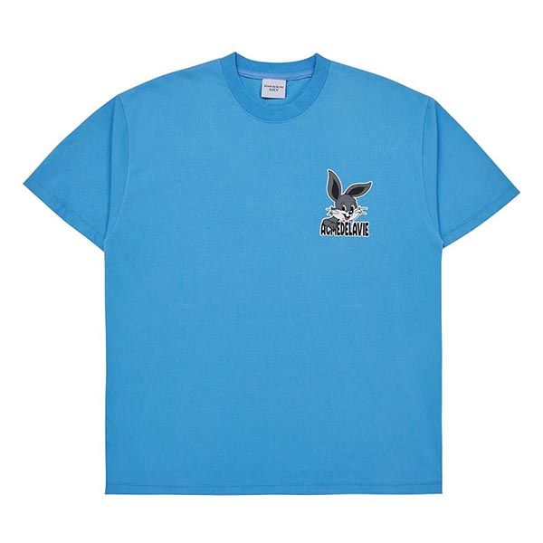 Áo Phông Acmé De La Vie ADLV Cartoon Rabbit Short Sleeve T-Shirt  Màu Xanh Blue - 2