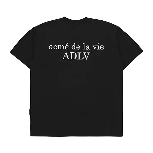 Áo Phông Acmé De La Vie ADLV DTP Dandelion Boy Baby Face Short Sleeve T-Shirt Black Màu Đen