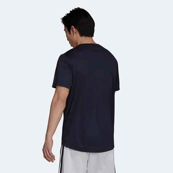 Áo Phông Adidas Designed To Move Sport 3 Stripes Tee Tshirt H30246 Màu Đen Size M