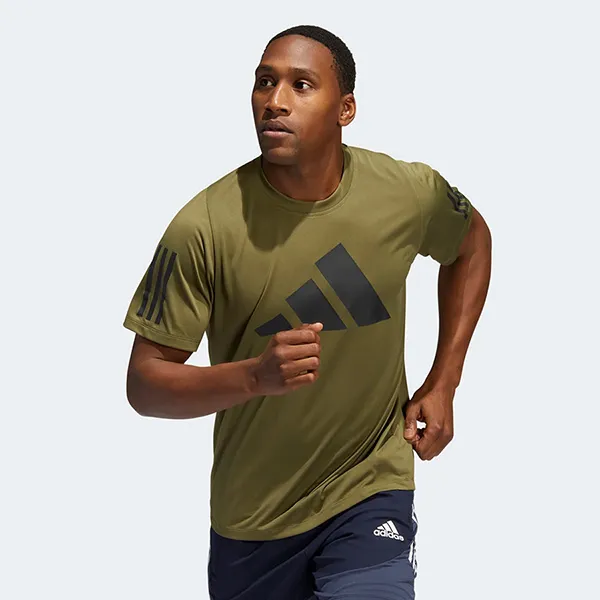 Áo Phông Adidas Freelift Tee Tshirt HE6802 Màu Xanh Rêu Size S - Thời trang - Vua Hàng Hiệu