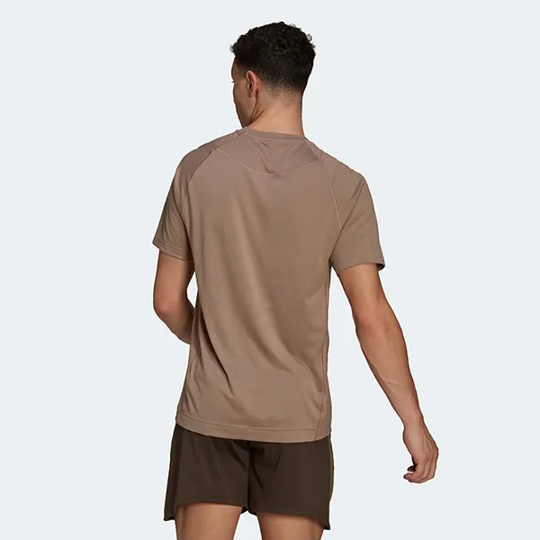 Áo Phông Adidas Yoga Training Tee Tshirt HC4434 Màu Nâu Size XS