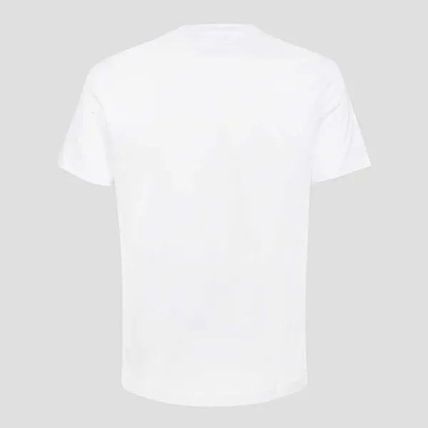 Áo Phông Dolce & Gabbana D&G White Logo Printed G8PL1T FU7EQ W0800 Màu Trắng Size 48