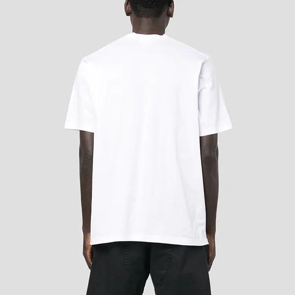 Áo Phông Dsquared2 White Logo Printed S74GD1089 S23009 100 Màu Trắng