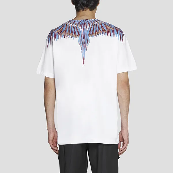 Áo Phông Marcelo Burlon Icon Wings CMAA018F22JER003 0140 Màu Trắng Size S - Thời trang - Vua Hàng Hiệu