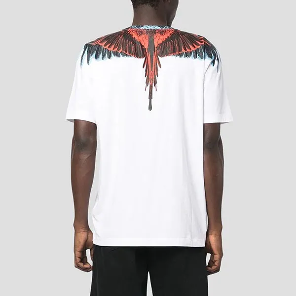 Áo Phông Marcelo Burlon White Icon Wings CMAA018S23JER001 0125 Màu Trắng Size S