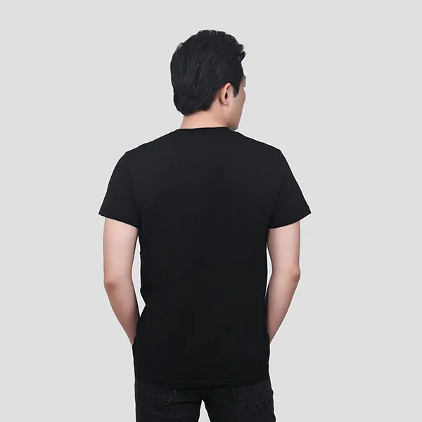 Áo Phông Versace Jeans Couture Black Logo Printed 74GAH6SG JS174 G89 Phối Màu