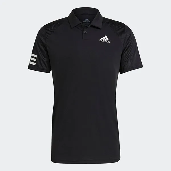 Áo Polo Adidas Tennis Club 3-Stripes Polo Shirt GL5421 Màu Đen Size S