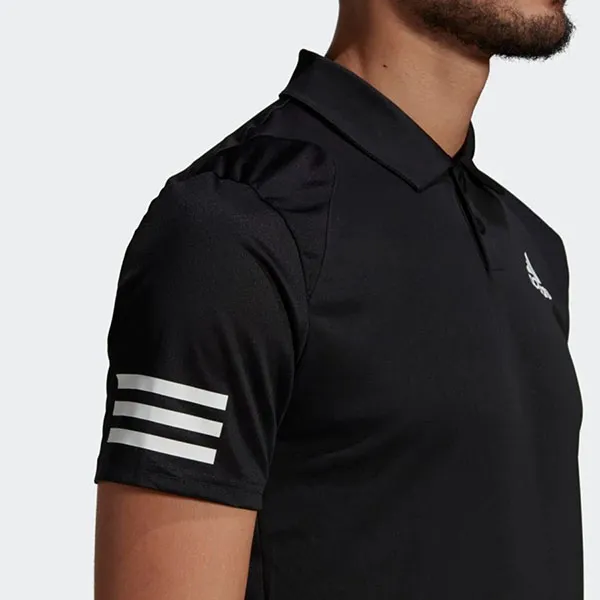 Áo Polo Adidas Tennis Club 3-Stripes Polo Shirt GL5421 Màu Đen Size S
