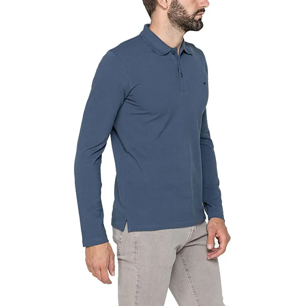 Áo Polo Dài Tay Carrera Jeans 8220075A_655 Màu Xanh Dương Size L - Thời trang - Vua Hàng Hiệu