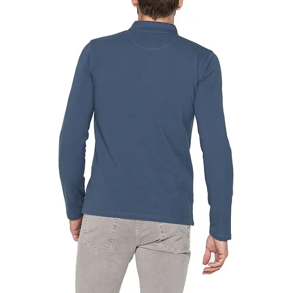 Áo Polo Dài Tay Carrera Jeans 8220075A_655 Màu Xanh Dương Size L - Thời trang - Vua Hàng Hiệu