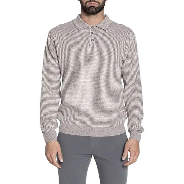 Áo Polo Dài Tay Carrera Jeans T814R0226A_C20 Màu Be Size M