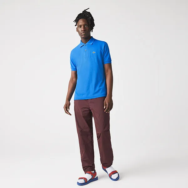 Áo Polo Lacoste Classic Fit L1212 B9U Màu Xanh Blue Size S