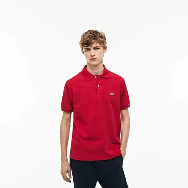 Áo Polo Lacoste Classic Fit L1212 WS3 Màu Hồng Đậm Size M