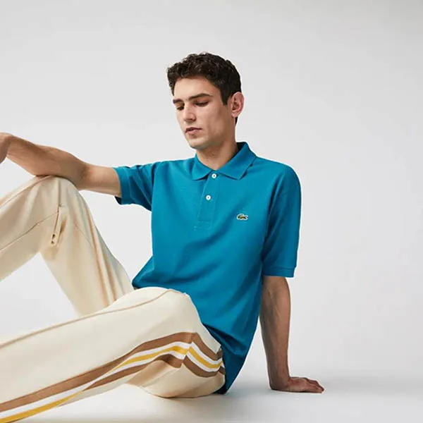 Áo Polo Lacoste Classic L1212 51 HDB Màu Xanh Dương Size M