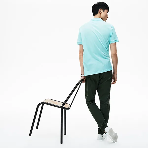 Áo Polo Lacoste Light Blue Regular Fit PH4258 F8R Màu Xanh Ngọc Size S - Thời trang - Vua Hàng Hiệu