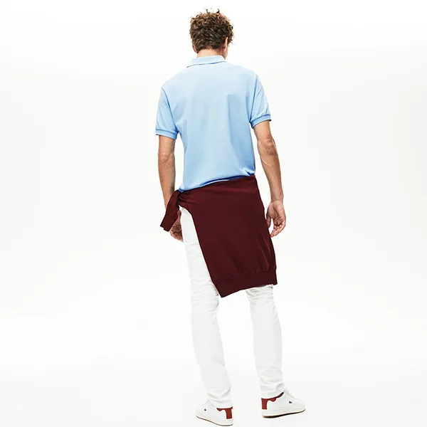 Áo Polo Lacoste Light Classic Fit L1212 51 G5J Màu Xanh Nhạt Size S - Thời trang - Vua Hàng Hiệu